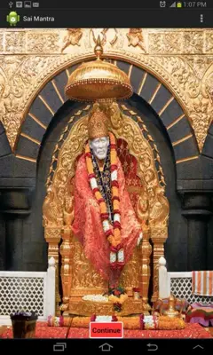 Sai Baba Mantra android App screenshot 2